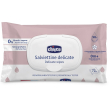 chicco salviettine delicate, 72 pezzi