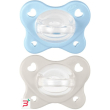 chicco dual soft succhietto azzurro 2-6 mesi 2 pezzi