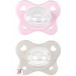chicco dual soft succhietto rosa 2-6 mesi 2 pezzi