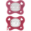 chicco dual soft succhietto rosa 16-36 mesi 2 pezzi