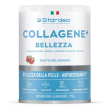 stardea collagene + bellezza polvere - integratore alimentare a base di collagene marino  e acido ia
