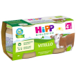 hipp omogeneizzato bio al vitello 2x80g da carne per bebè