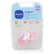 mam original succhietto in silicone ortodontico 2-6 mesi rosa