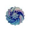 colors sottotutto in ceramica nautilus, sottobicchiere, sottopentola, 13 cm, con base antiscivolo in