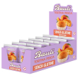 descrizione tortino con pesca, senza glutine specificamente formulata per celiaci. prodotto dolciari