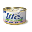 life natural cat kitten tonno - alimento umdo per gattini 85 gr