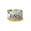 life cat natural filetti di pollo con gamberetti - alimento umido per gatti 85 gr