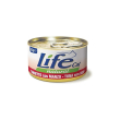 life cat natural tonnetto con manzo - alimento completo per gatti 85 gr