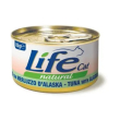 life natural cat tonno e merluzzo d'alaska - alimento umido per gatti adulti 85 gr