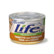 life natural cat tonno formaggio e spinaci - alimento umido 150 gr