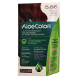 aloecolor 5.66 - castano chiaro intenso - zuccari - 140 ml - tinta per capelli a base di aloeossigen