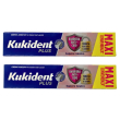 kukident plus crema adesiva per dentiere totali e parziali bipacco 2 x 57 grammi