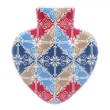colors borsa acqua calda cuore blu