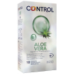 control condom aloe vera 10 pezzi - preservativi lubrificanti