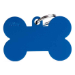 my family medaglietta osso (xl) alluminio blu (ref. mfxl01)