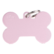 my family medaglietta osso (xl) alluminio rosa (ref. mfxl03)