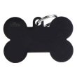 my family medaglietta osso (xl) alluminio nero (ref. mfxl05)
