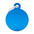 small round al blue