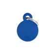 small round al blue