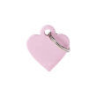 my family medaglietta cuore (s) alluminio rosa (ref. mfb24)