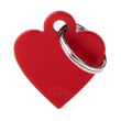 small heart al red
