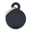small round al black