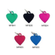 my family basic cuore piccolo nero mfb35 alluminio