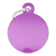 big round al purple