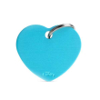 big heart al light blue
