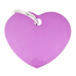 small heart al purple