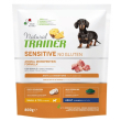sensitive no gluten maiale e cereali - alimento completo per cani adulti di taglia piccola 800 gr