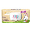 farvima - baby star salviette detergenti all’avena confezione 120 pezzi