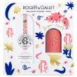roger&gallet set natale fdf eau de toilette 100 ml + candela