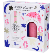 roger e gallet set natale rose 100 ml + candela