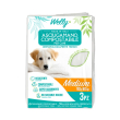 asciugamano compostabile per cani - 3 asciugamani medium da 80 x 60 cm