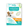 asciugamano compostabile per cani - 12 asciugamani medium 80 x 60 cm
