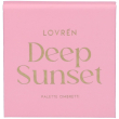 lovren palette ombretti deep sunset make up