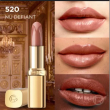 l'oreal paris - rossetto free the nudes, 520 nu defiant