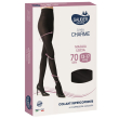 sauber linea charme 13-17mmhg collant supercoprente maglia liscia 70 denari colore nero taglia 3