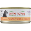 almo hfc gatto tonno e gamberetti - alimento umido completo per gatti adulti 70 gr