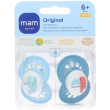 mam original succhietto in caucciù bio-circolare 6+ mesi colorazione m