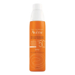 avène spray solare protezione alta spf50 solare per pelle sensibile, 200ml