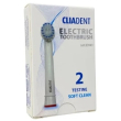 cliadent electric toothbrush testine di ricambio soft clean 2 pezzi