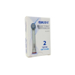 cliadent - testina soft clean ricambio per spazzolino elettrico rotante, 2 pezzi