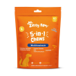 zesty paws® 5 in 1 chews integratore multifunzionale 200 g snack
