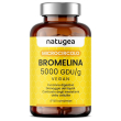 natugea bromelina 5000 120 compresse - integratore per la funzione digestiva e il drenaggio dei liqu