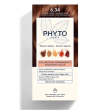 phyto hair color 6,34 biondo ramato scuro - colorazione permanente 100 ml