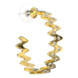 bjt369 orecchino sariel gold plated