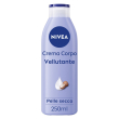 nivea crema corpo vellutante 250 ml, corpo idratante 72 ore e ve