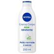 nivea crema corpo aloe idratante 250 ml, idratante corpo 72h per
